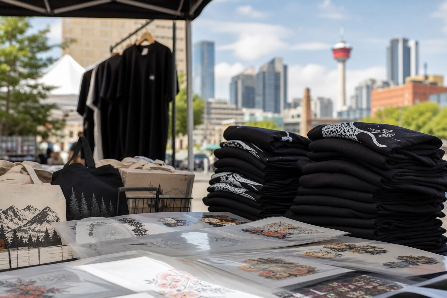 Calgary Makers Markets: A Practical DTF Apparel Guide for YYC Vendors